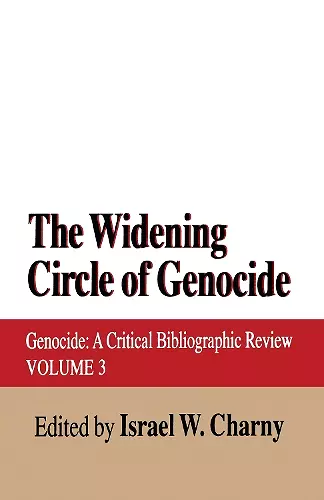 The Widening Circle of Genocide cover