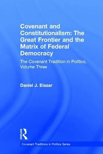 Covenant and Constitutionalism cover