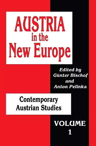 Austria in the New Europe cover