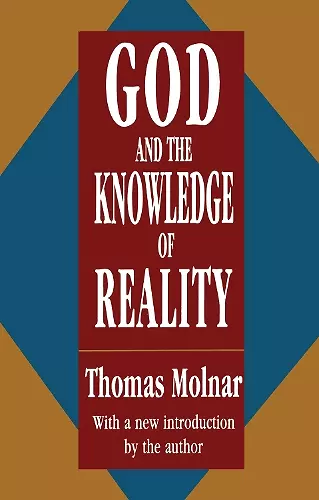 God and the Knowledge of Reality cover