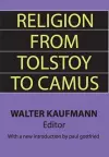 Religion from Tolstoy to Camus cover