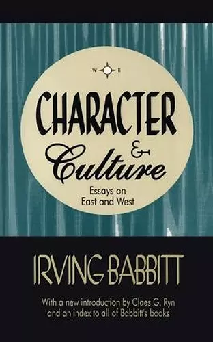 Character & Culture cover