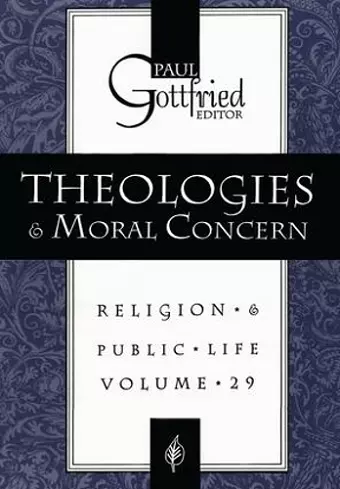 Theologies and Moral Concern cover