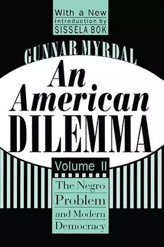 An American Dilemma cover