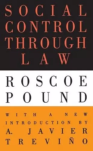 Social Control Through Law cover