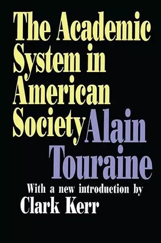 The Academic System in American Society cover