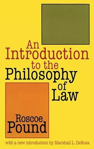 An Introduction to the Philosophy of Law cover