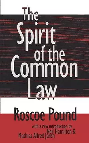 The Spirit of the Common Law cover