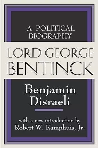 Lord George Bentinck cover