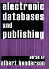 Electronic Databases and Publishing cover