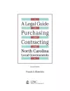 Legal Guide to Purchasing and Contracting for North Carolina Local Governments cover