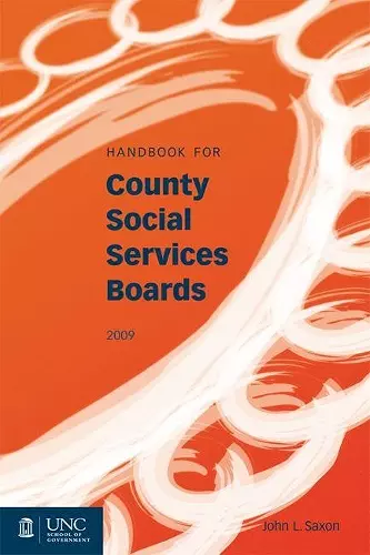 Handbook for County Social Services Boards cover