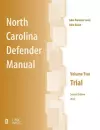 North Carolina Defender Manual, Volume Two cover