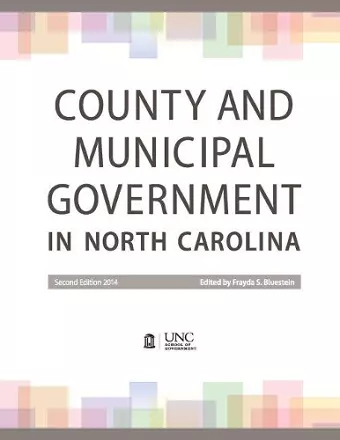 County and Municipal Government in North Carolina cover