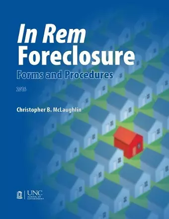 In Rem Foreclosure Forms and Procedures cover