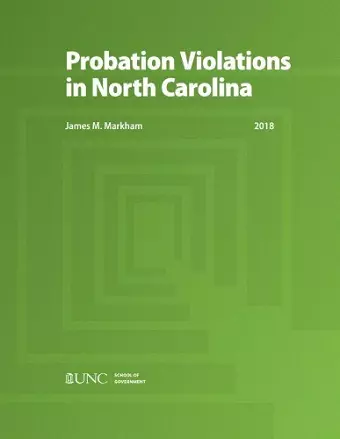 Probation Violations in North Carolina cover