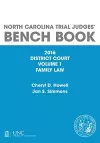 North Carolina Trial Judges' Bench Book, District Court, Volume 1 cover