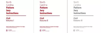 North Carolina Pattern Jury Instructions for Civil Cases, 2019 Edition cover