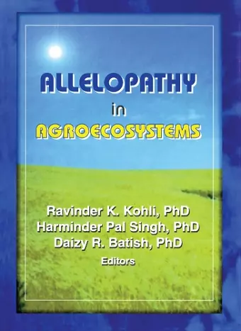 Allelopathy in Agroecosystems cover