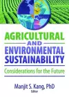 Agricultural and Environmental Sustainability cover