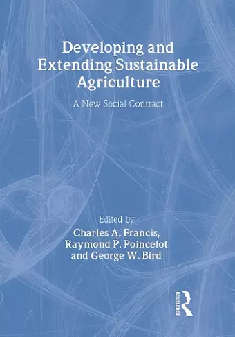 Developing and Extending Sustainable Agriculture cover