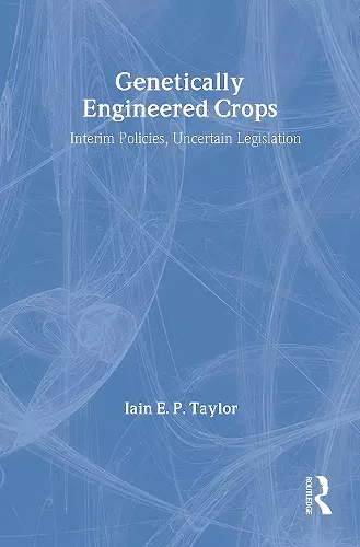 Genetically Engineered Crops cover