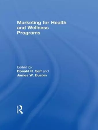 Marketing for Health and Wellness Programs cover