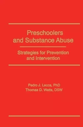 Preschoolers and Substance Abuse cover