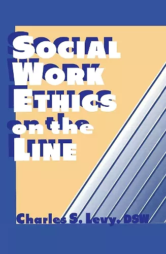 Social Work Ethics on the Line cover