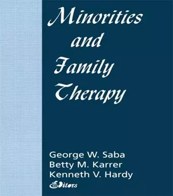 Minorities and Family Therapy cover