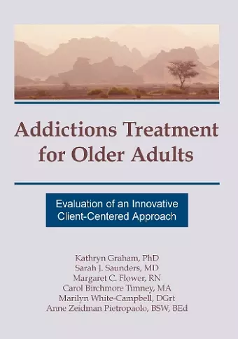 Addictions Treatment for Older Adults cover