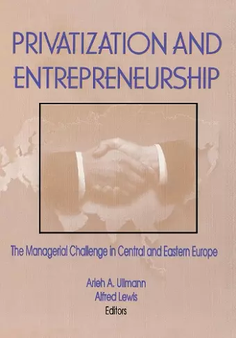 Privatization and Entrepreneurship cover