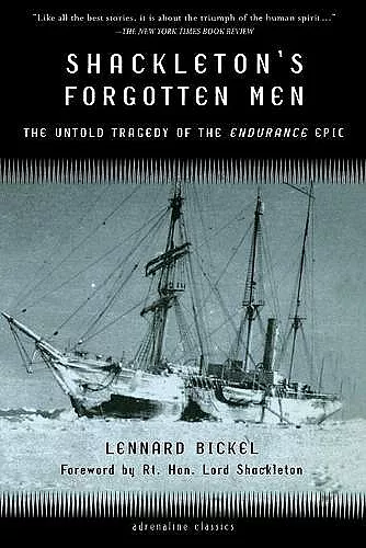 Shackleton's Forgotten Men cover