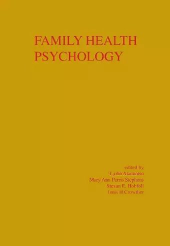 Family Health Psychology cover