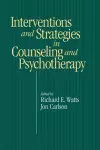 Intervention & Strategies in Counseling and Psychotherapy cover