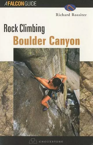 Rock Climbing Boulder Canyon cover