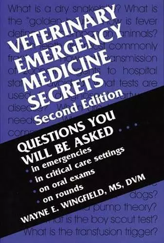 Veterinary Emergency Medicine Secrets cover