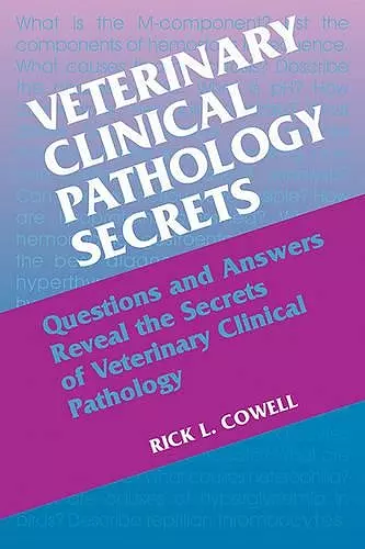 Veterinary Clinical Pathology Secrets cover