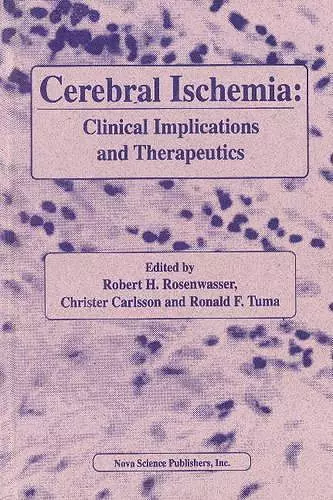 Cerebral Ischemia cover