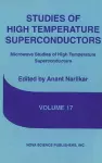 Studies of High Temperature Superconductors cover