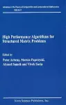 High Performance Algorithms for Structured Matrix Problems cover