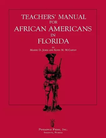 Teachers' Manual for African Americans in Florida cover