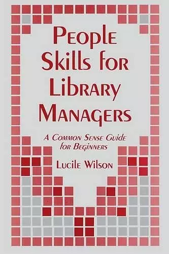 People Skills for Library Managers cover