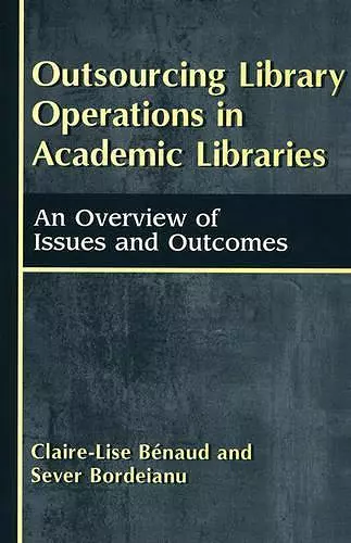 Outsourcing Library Operations in Academic Libraries cover