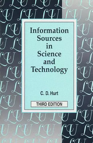 Information Sources in Science and Technology cover