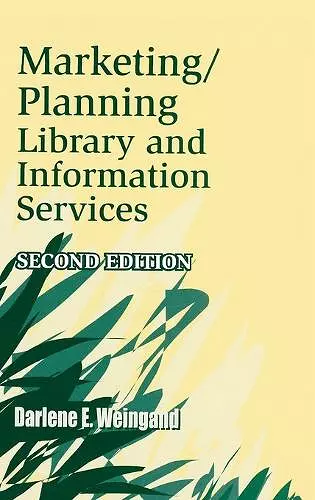 Marketing/Planning Library and Information Services cover