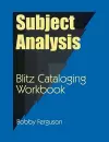 Subject Analysis cover