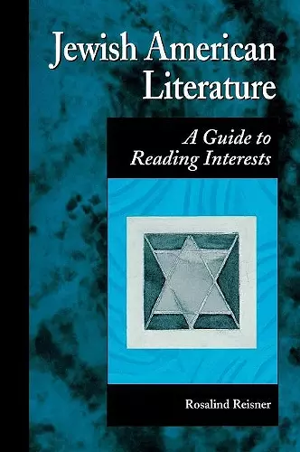 Jewish American Literature cover