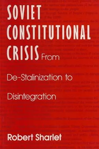 Soviet Constitutional Crisis cover