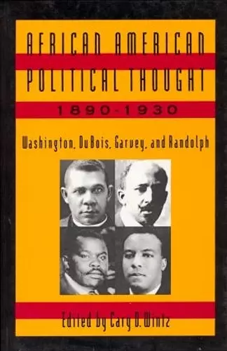 African American Political Thought, 1890-1930 cover